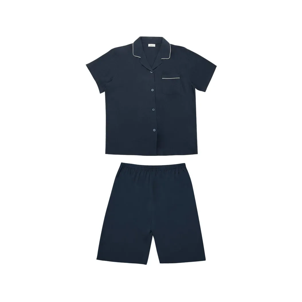 에이세 반팔 살결파자마 1세트 Aise Silky Pajamas