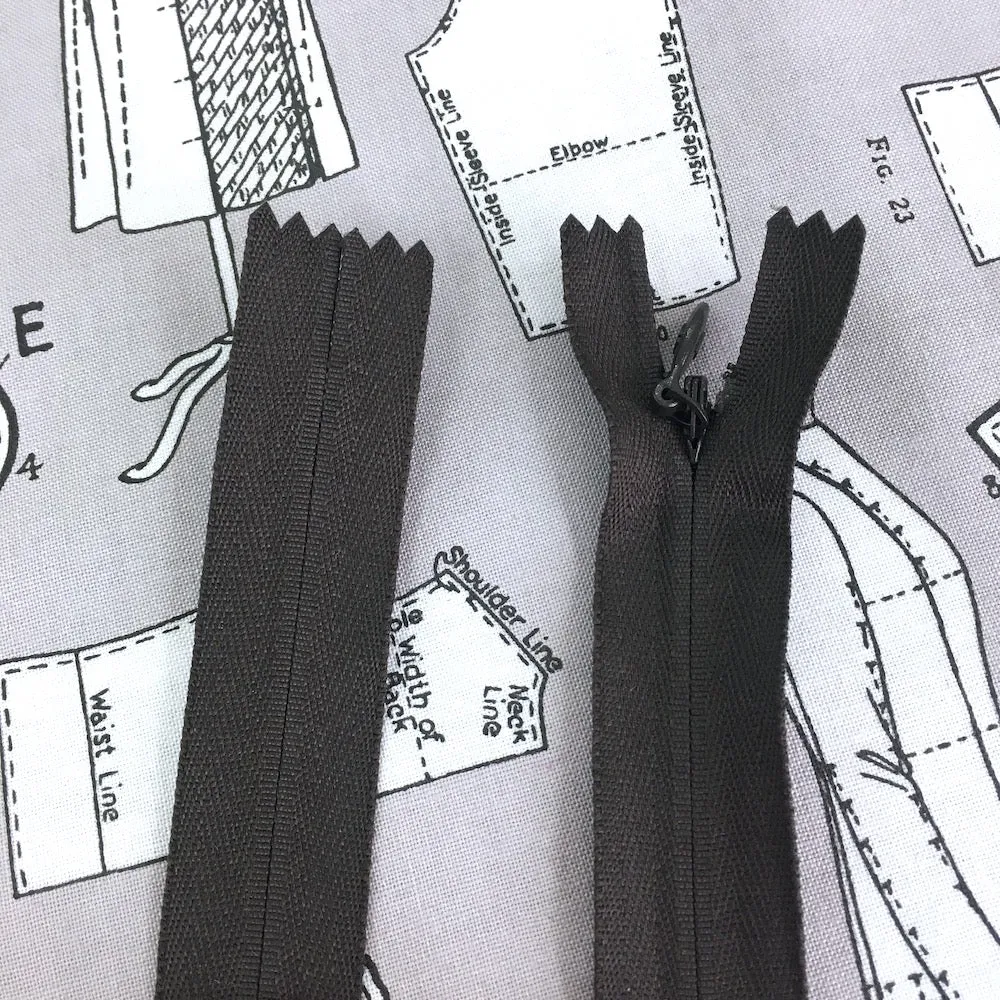 22" (55cm) Invisible Zip