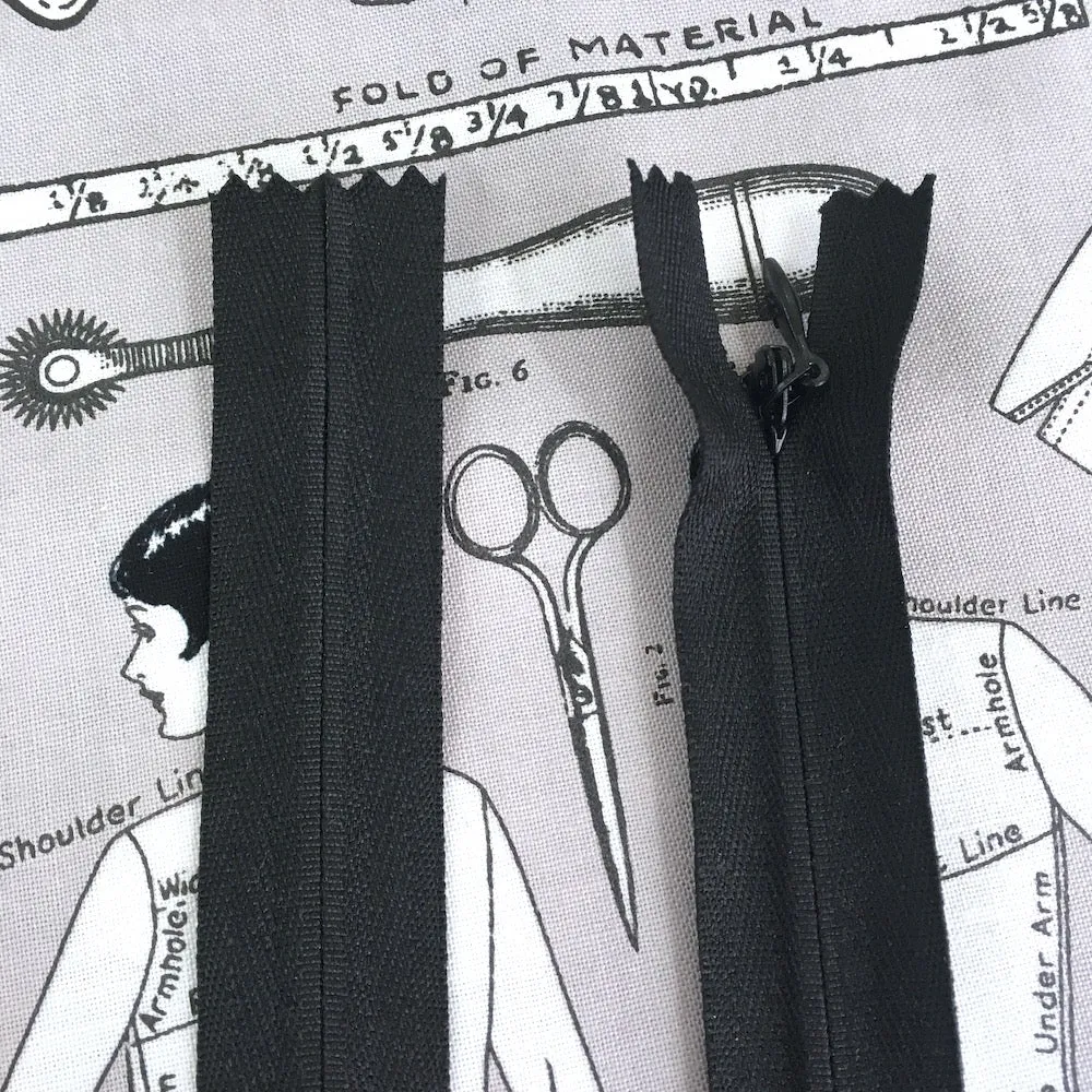 22" (55cm) Invisible Zip