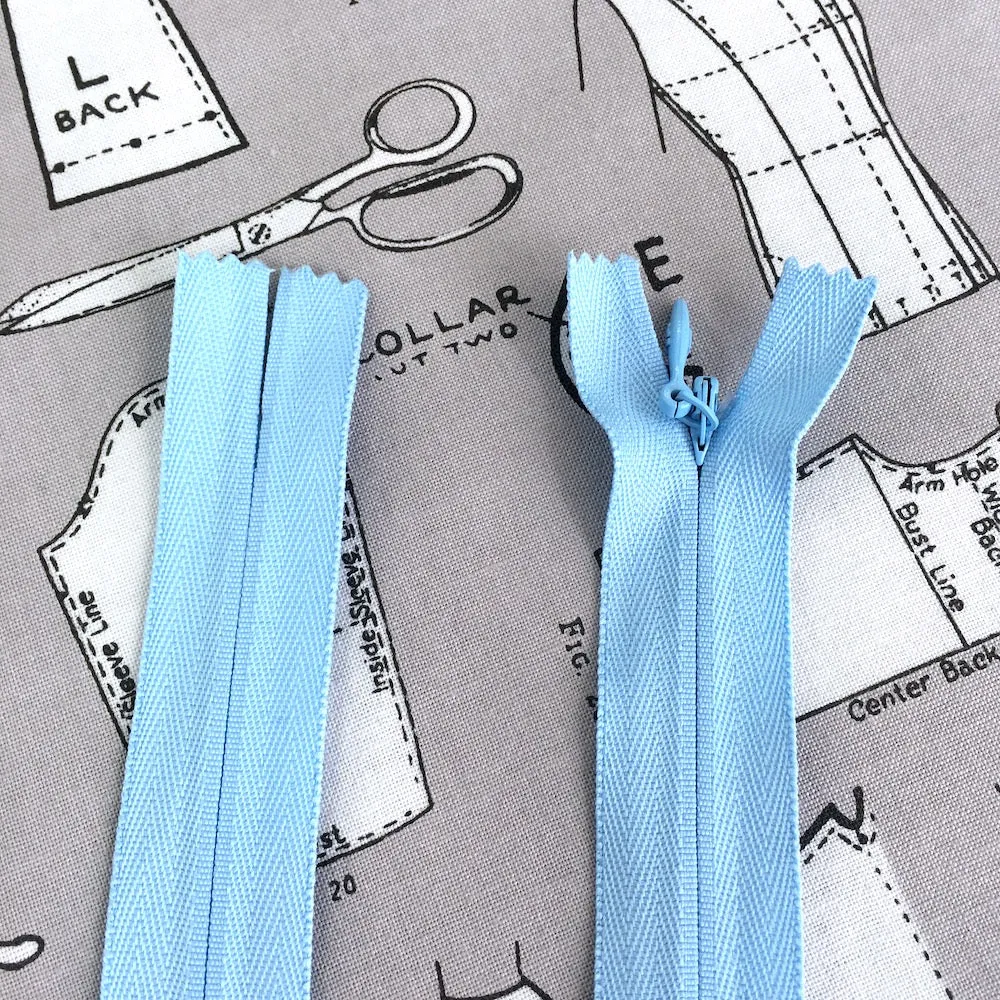 22" (55cm) Invisible Zip