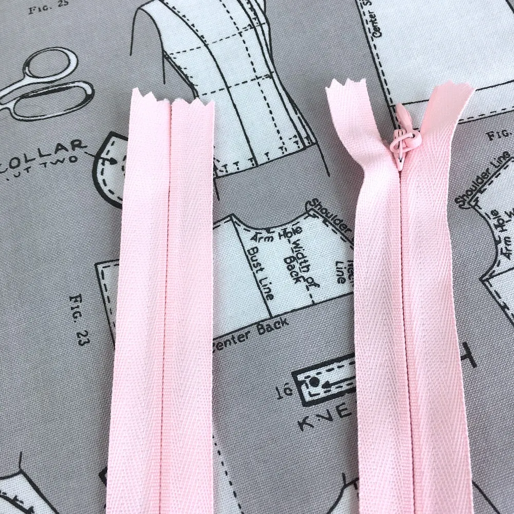22" (55cm) Invisible Zip