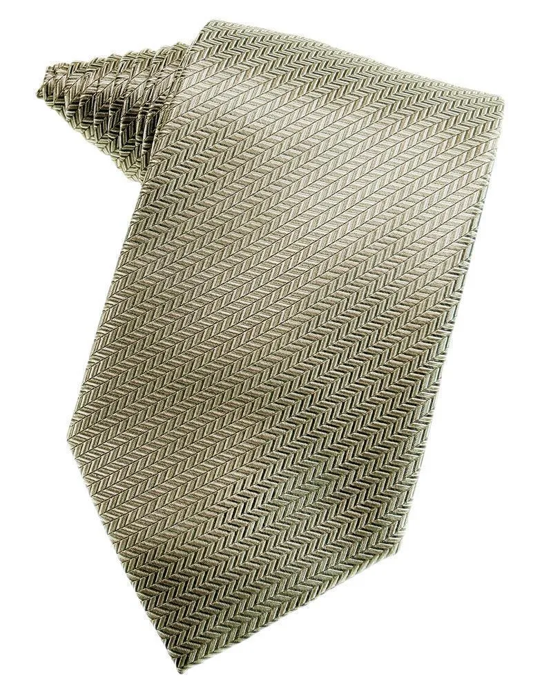Asphalt Herringbone Neckties