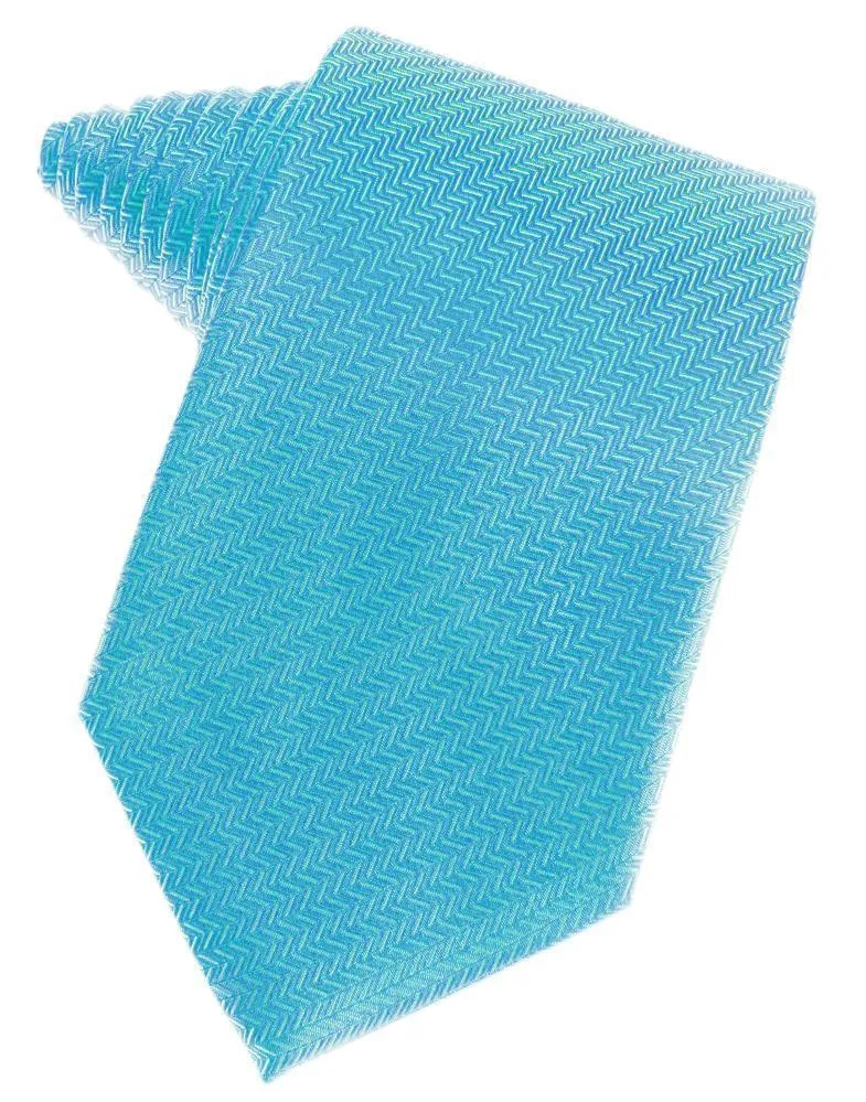 Asphalt Herringbone Neckties