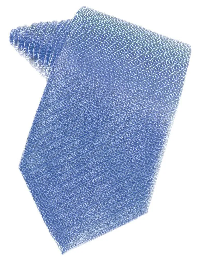 Asphalt Herringbone Neckties