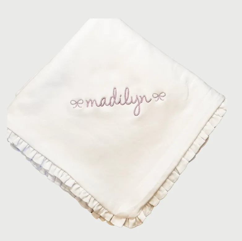 Baby Ruffle Trim Matching accessories