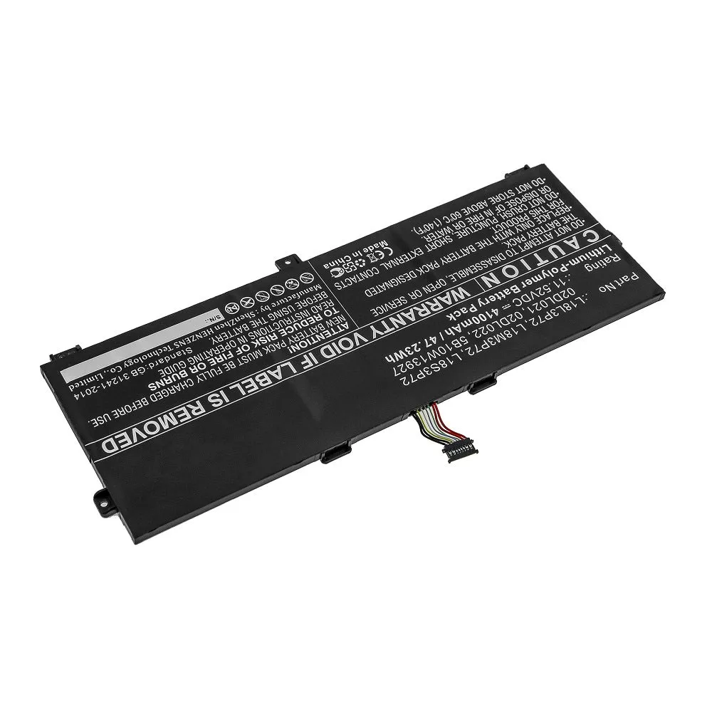 Batteries N Accessories BNA-WB-P12629 Laptop Battery - Li-Pol, 11.52V, 4100mAh, Ultra High Capacity - Replacement for Lenovo L18L3P72 Battery
