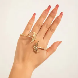 Elegant Boho Butterfly Cuff Hand Accessories
