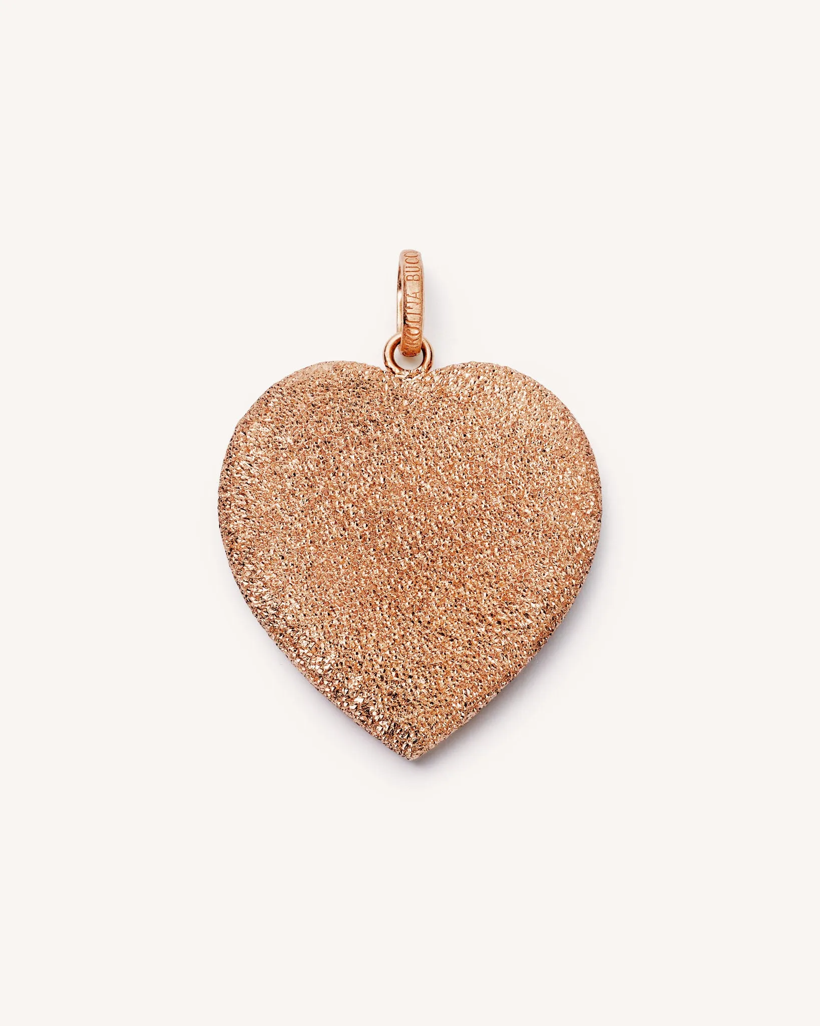 Florentine Finish Cuore Pendant