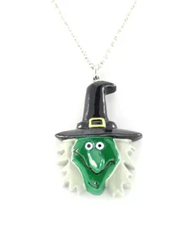 Green Witch Necklaces