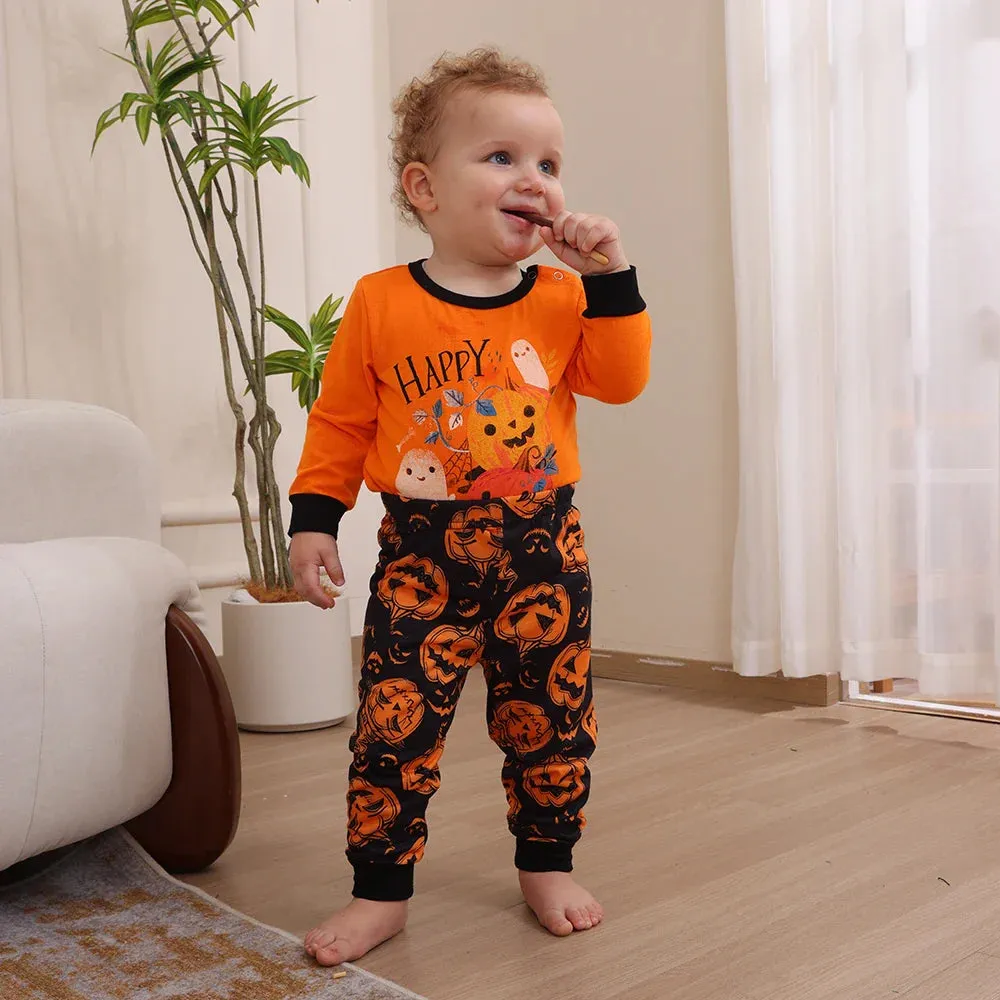 Happy Haunts Family Pajamas for Halloween Fun