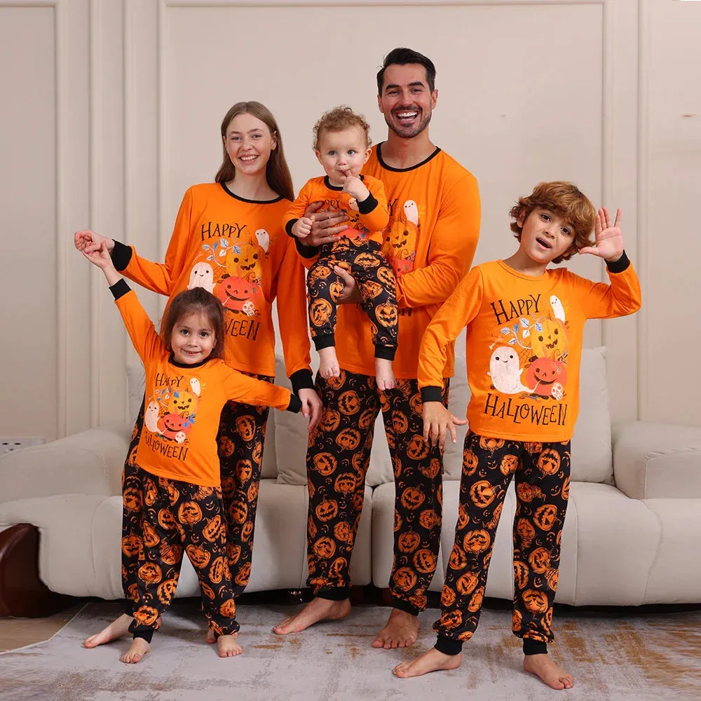 Happy Haunts Family Pajamas for Halloween Fun