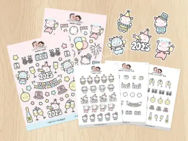 Hello 2025 Sticker Set