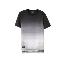 LRG Derby Knit Drop Tail Tee - Black