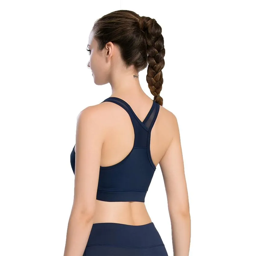 Mesh Cross Straps Top