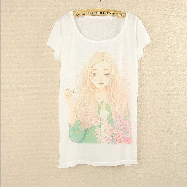New summer t shirt women Tee Shirts style thin plus size short sleeve Shirt female Tops Tees
