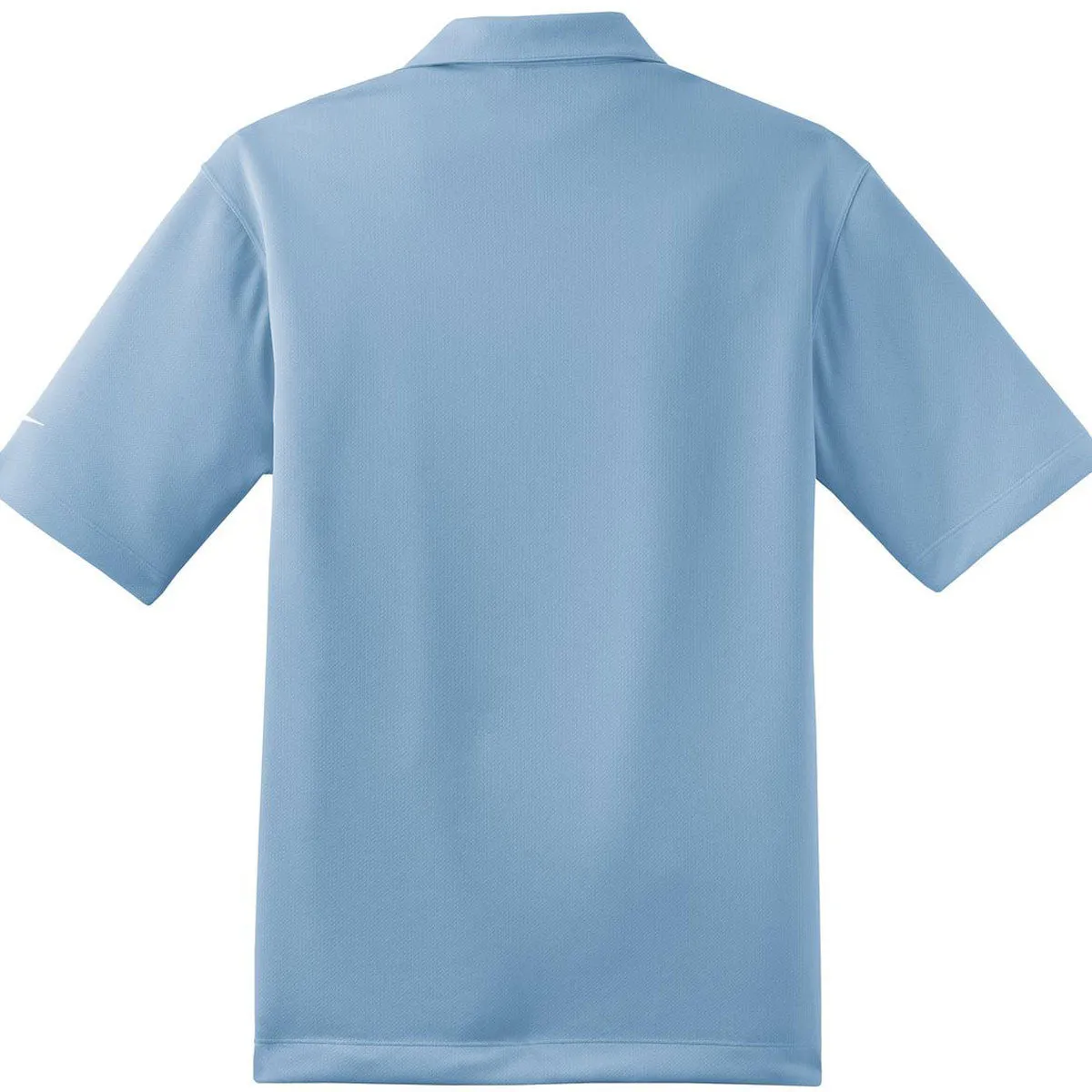 Nike Men's Light Blue Dri-FIT S/S Pebble Texture Polo