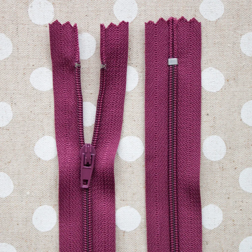 No.3 Closed End Nylon Zip - 30cm (12")