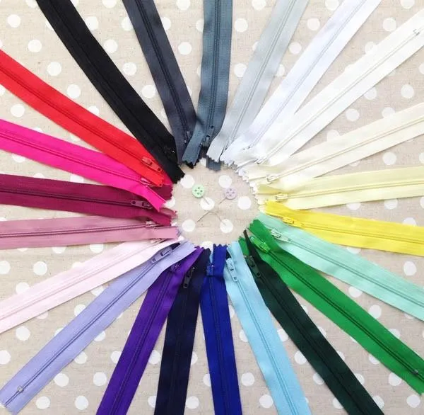 No.3 Closed End Nylon Zip - 30cm (12")