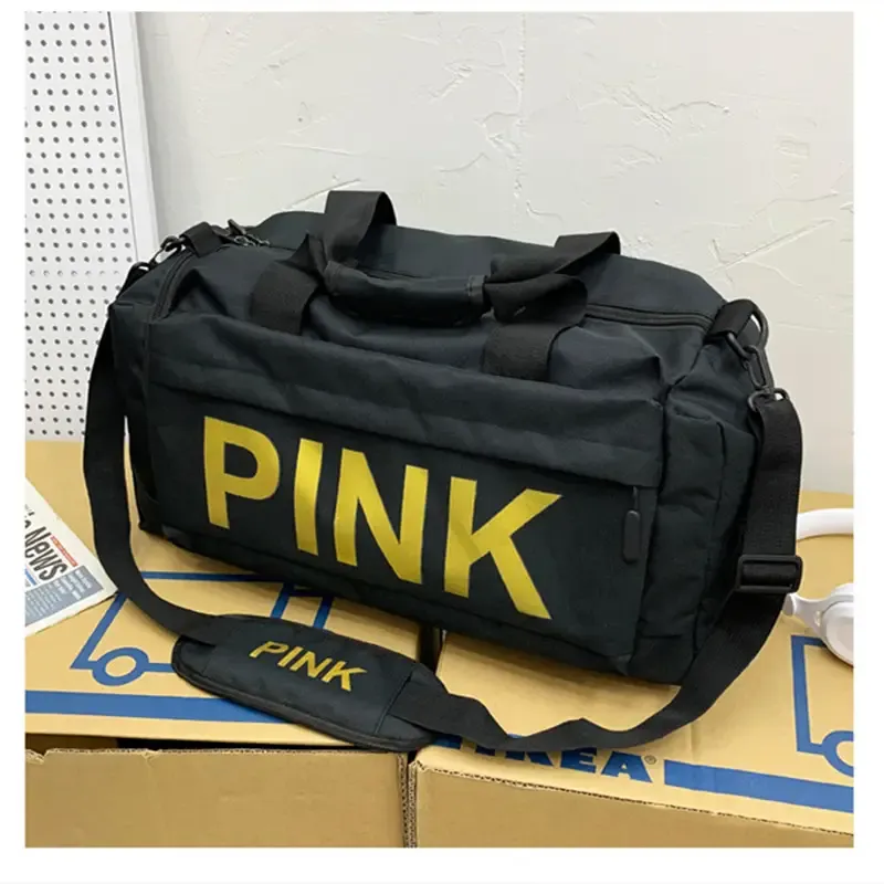 Paziye Large Capacity Storage Sports Pink Bag