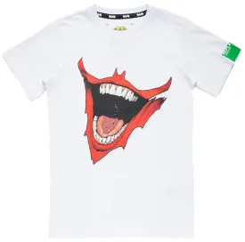 Replay The Joker T Shirt In White Red For Men