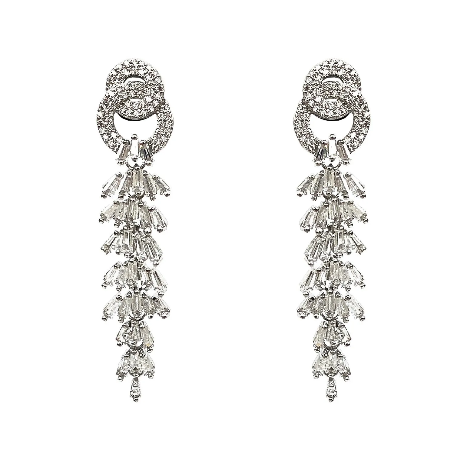 Silver Elusive Earrings