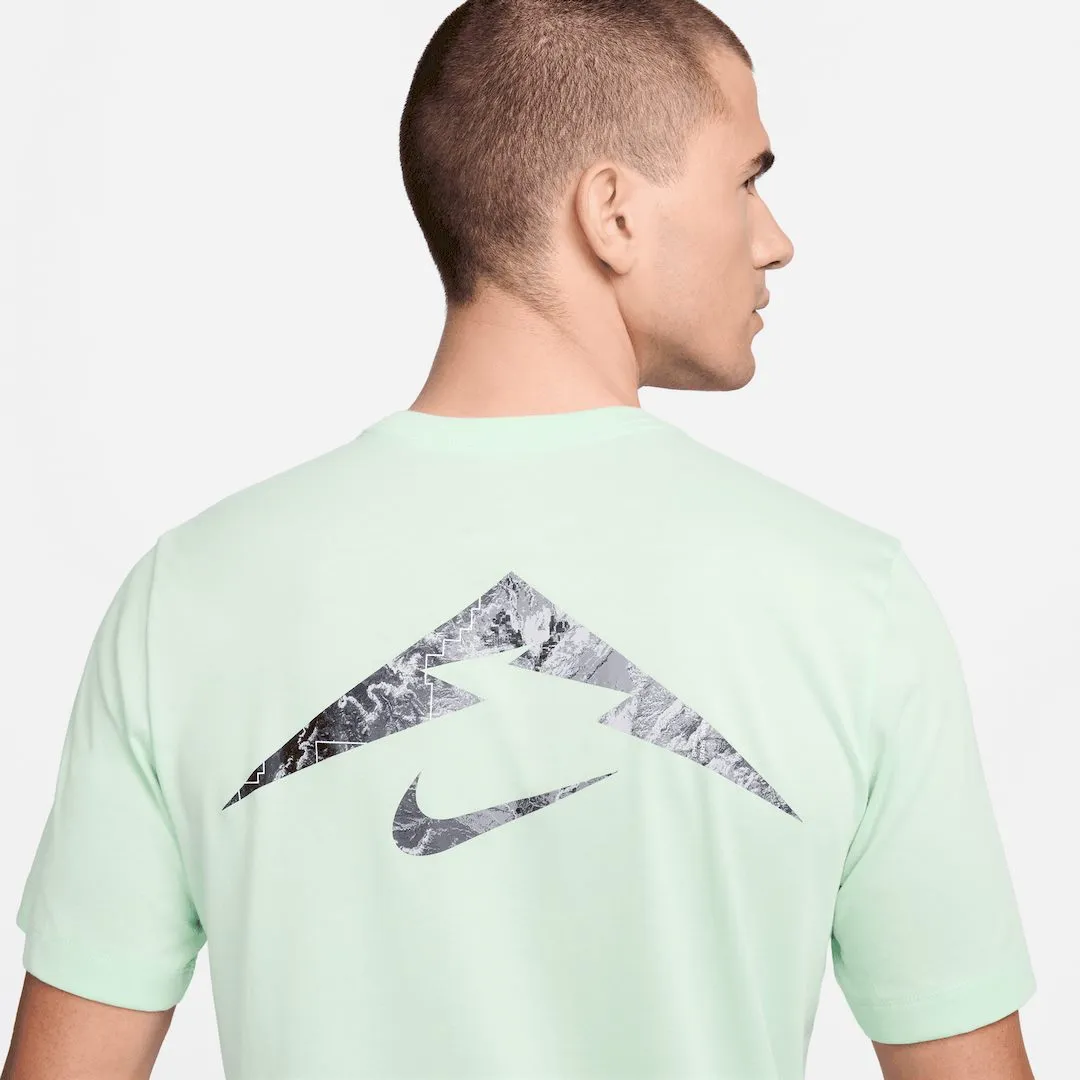 T-shirt Nike Trail - Vert