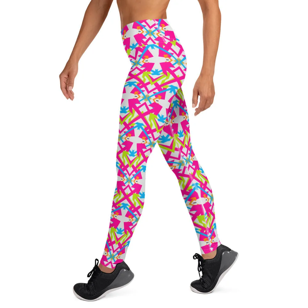 Unique Design Arrows Yoga Leggings  |  Active Lifestyle