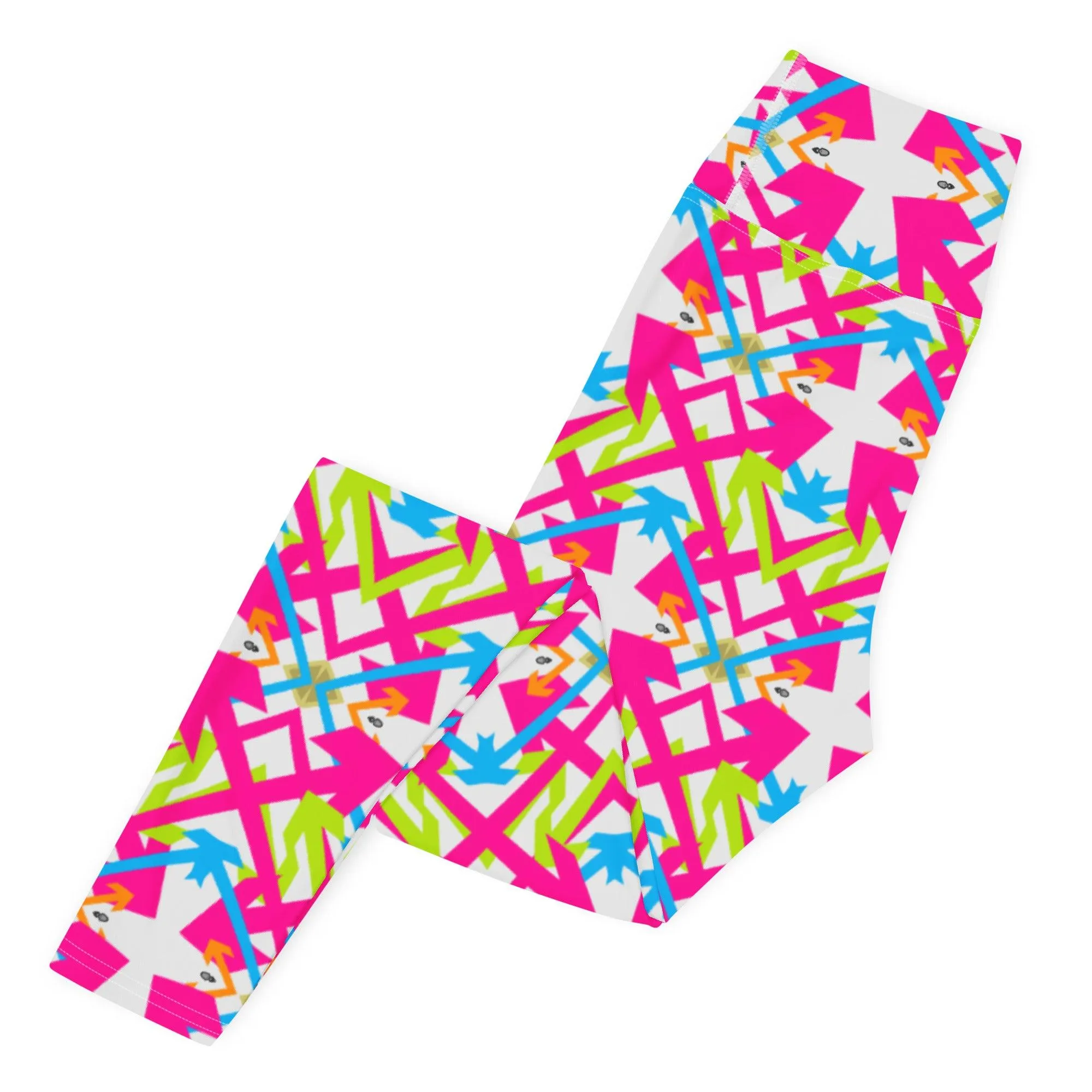Unique Design Arrows Yoga Leggings  |  Active Lifestyle