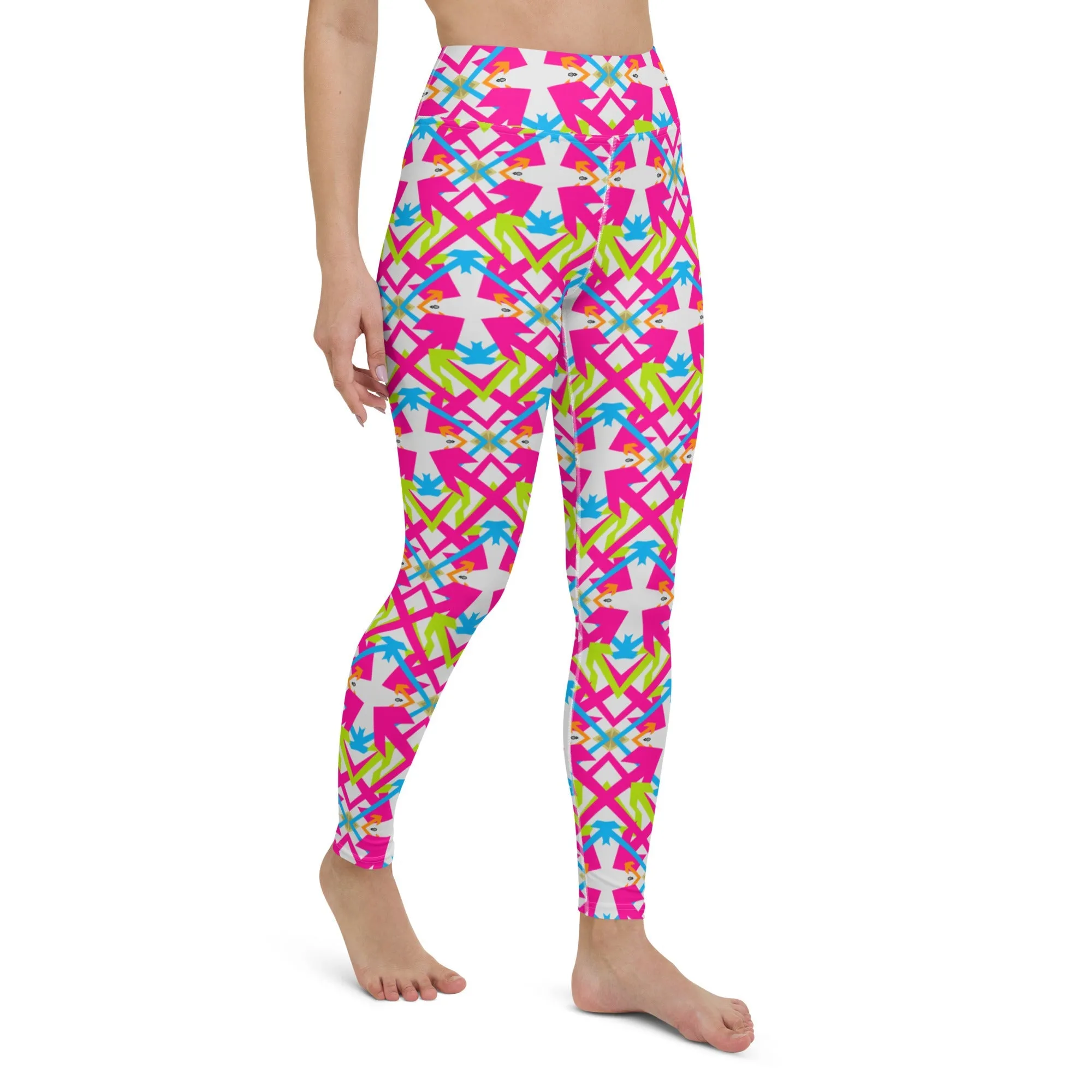 Unique Design Arrows Yoga Leggings  |  Active Lifestyle