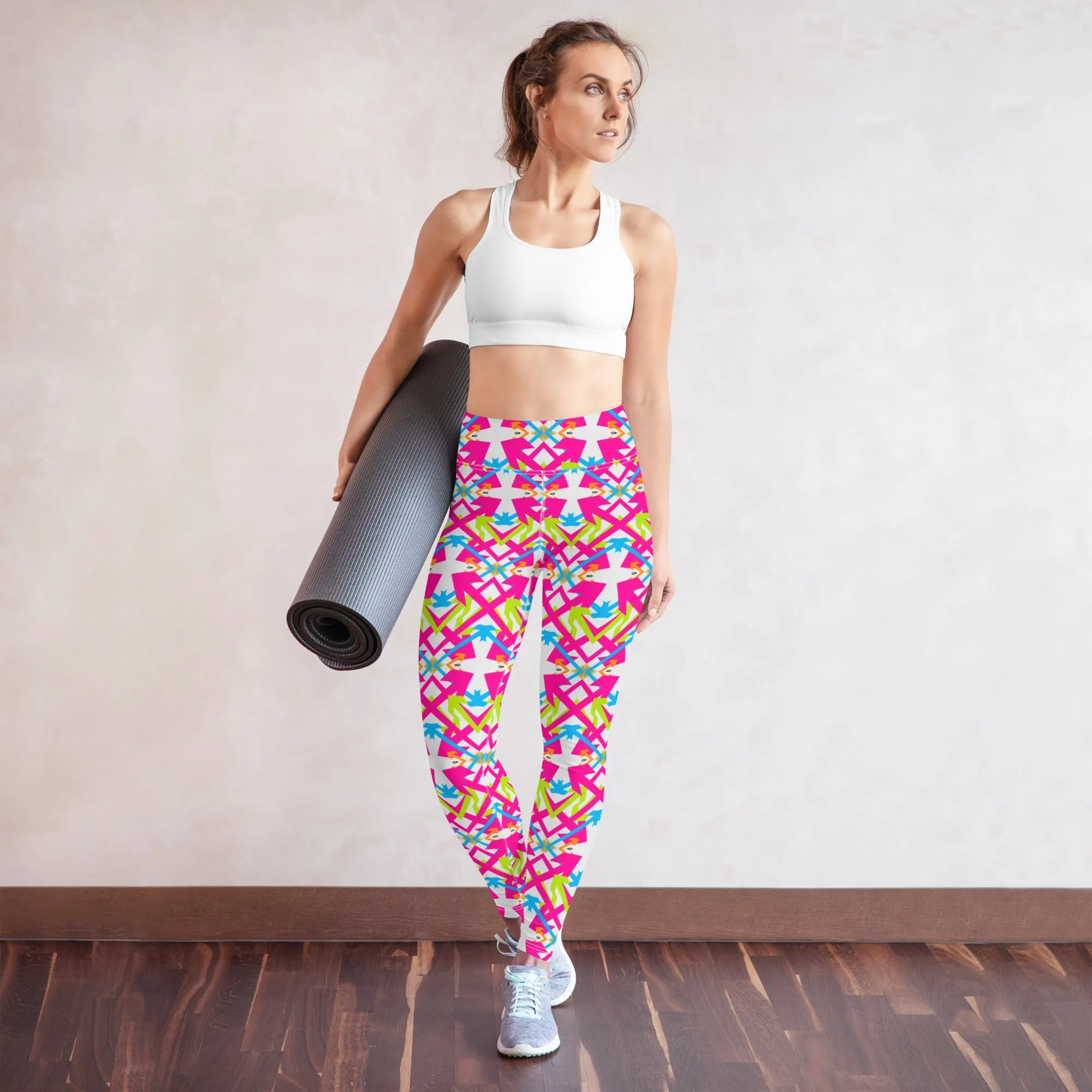 Unique Design Arrows Yoga Leggings  |  Active Lifestyle