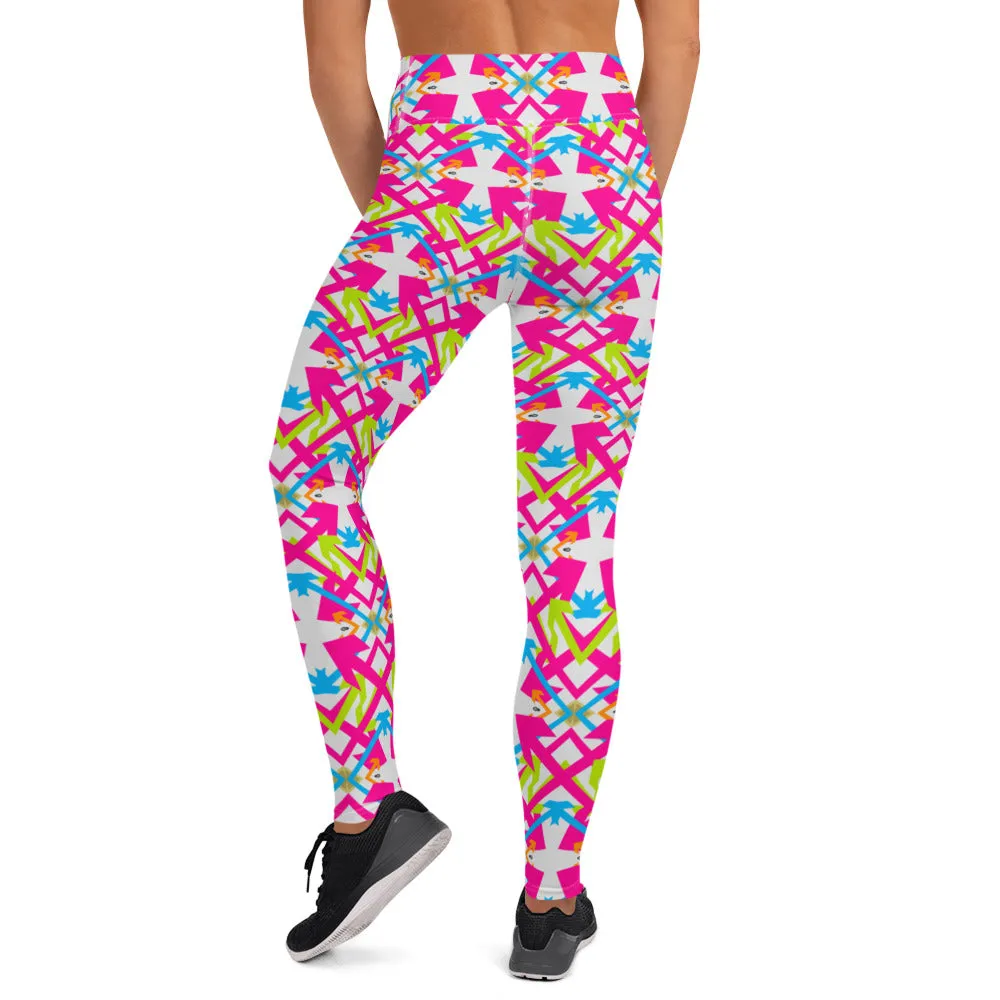 Unique Design Arrows Yoga Leggings  |  Active Lifestyle