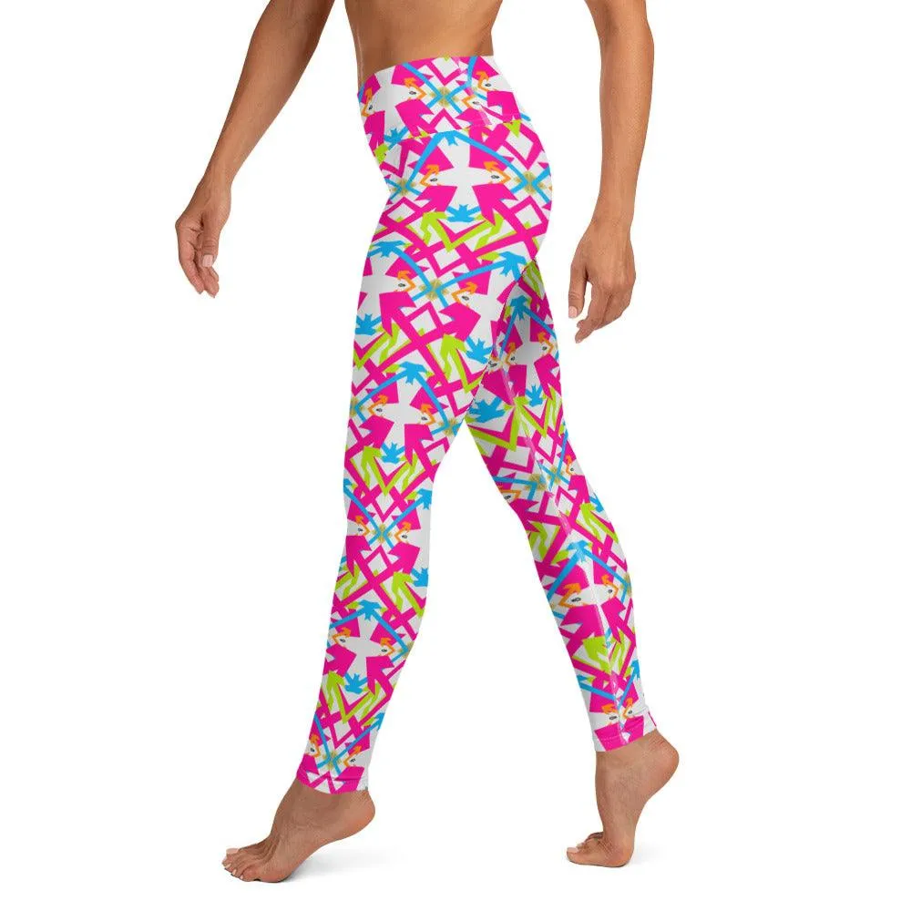 Unique Design Arrows Yoga Leggings  |  Active Lifestyle