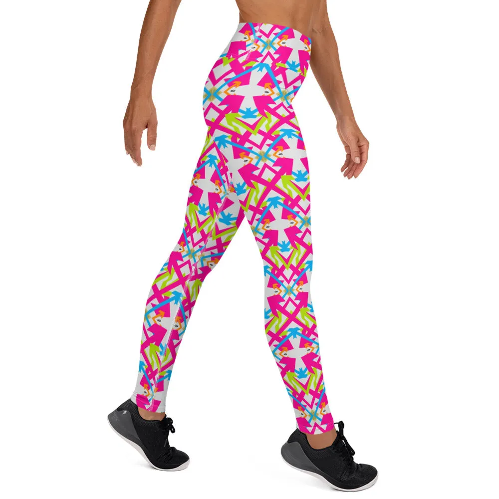 Unique Design Arrows Yoga Leggings  |  Active Lifestyle
