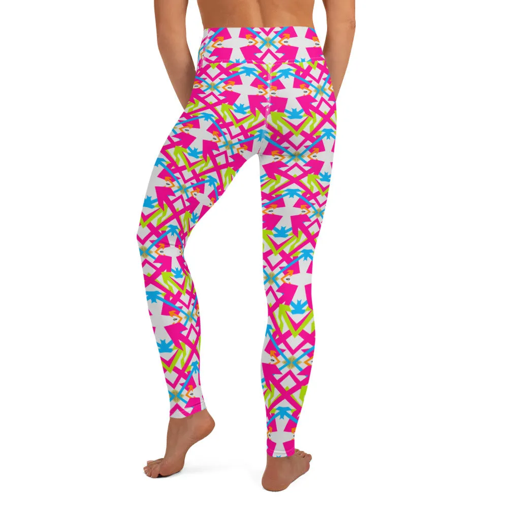 Unique Design Arrows Yoga Leggings  |  Active Lifestyle