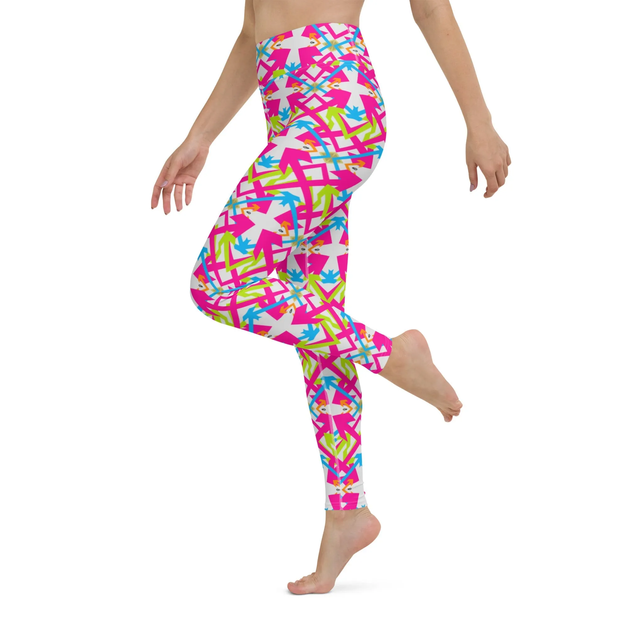 Unique Design Arrows Yoga Leggings  |  Active Lifestyle