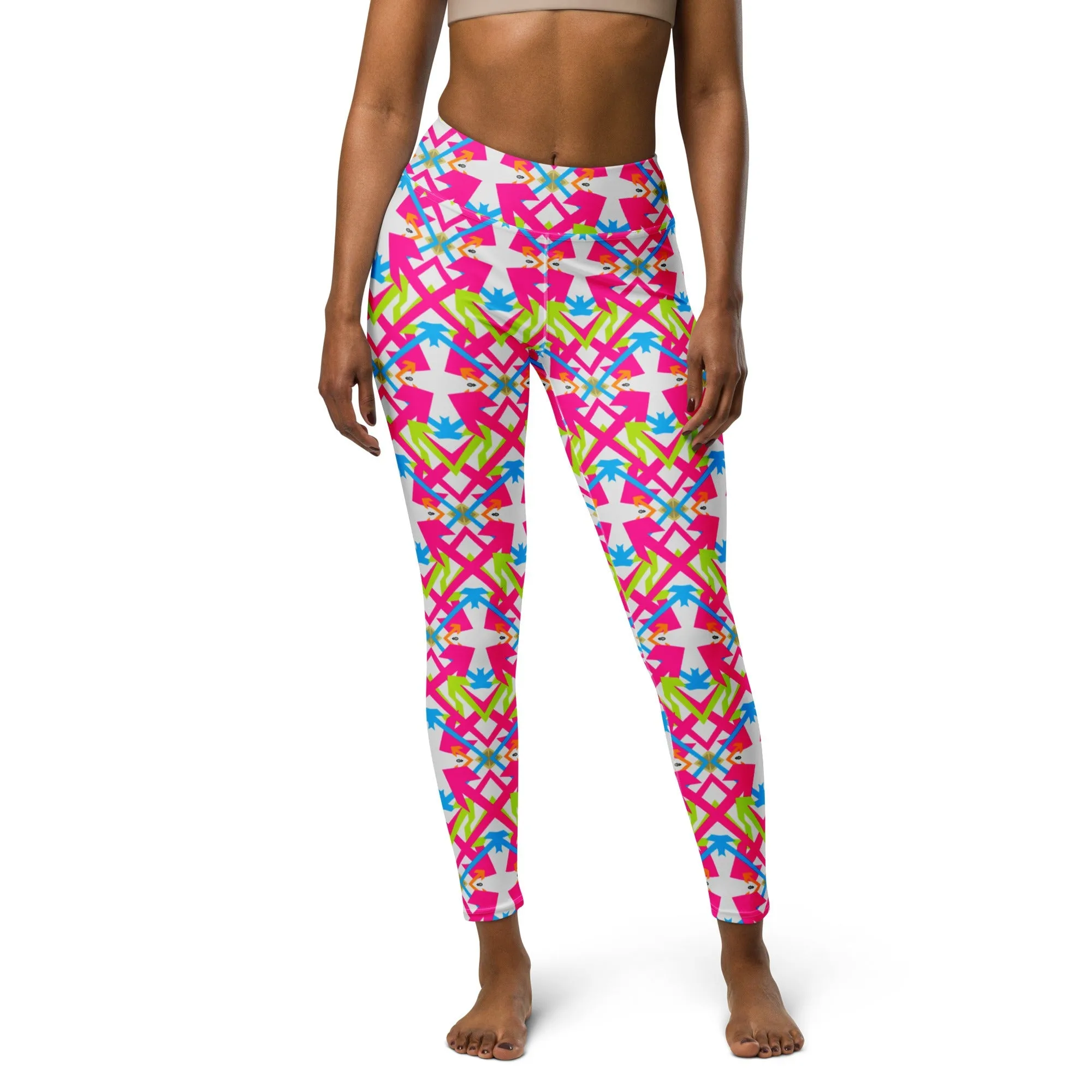Unique Design Arrows Yoga Leggings  |  Active Lifestyle