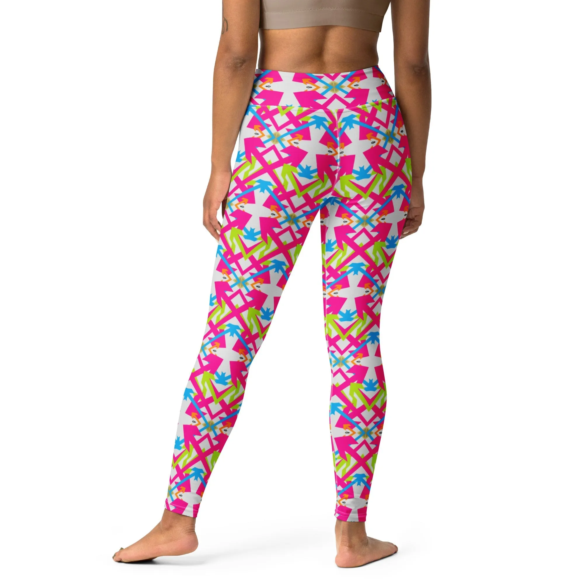 Unique Design Arrows Yoga Leggings  |  Active Lifestyle