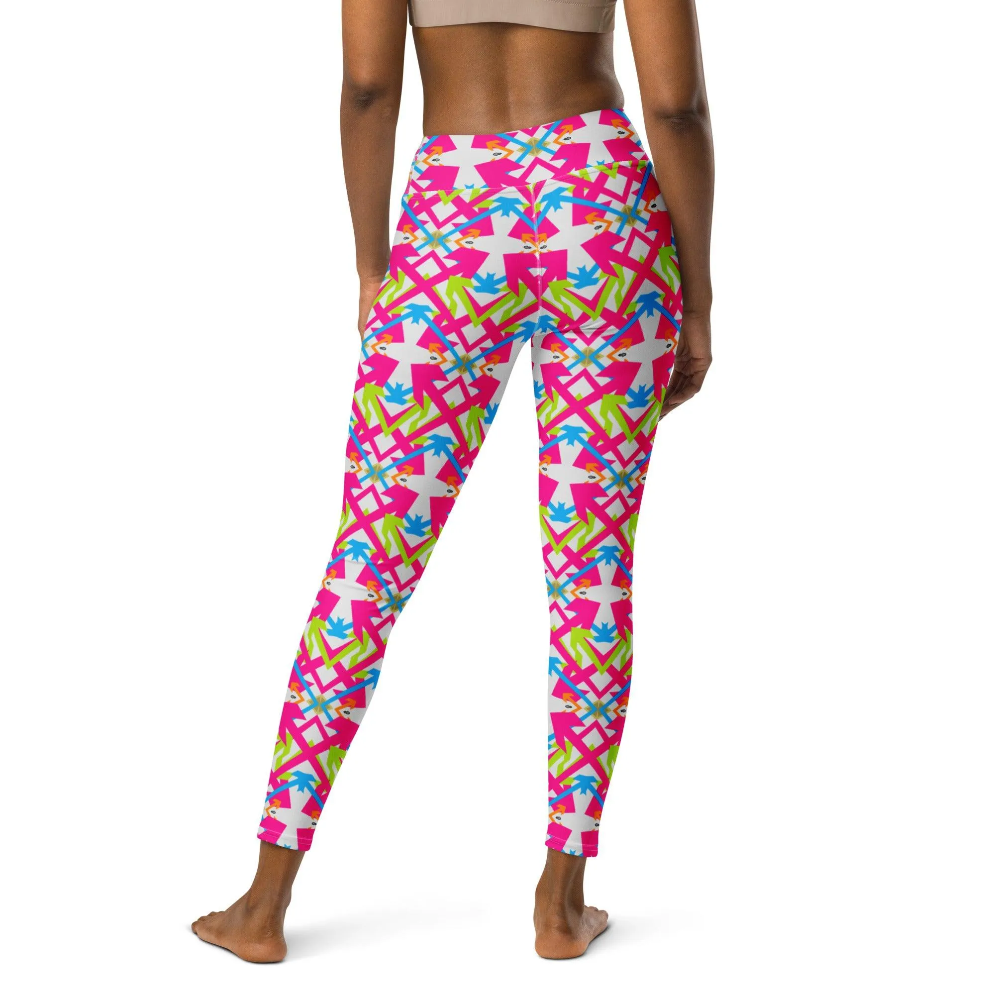 Unique Design Arrows Yoga Leggings  |  Active Lifestyle