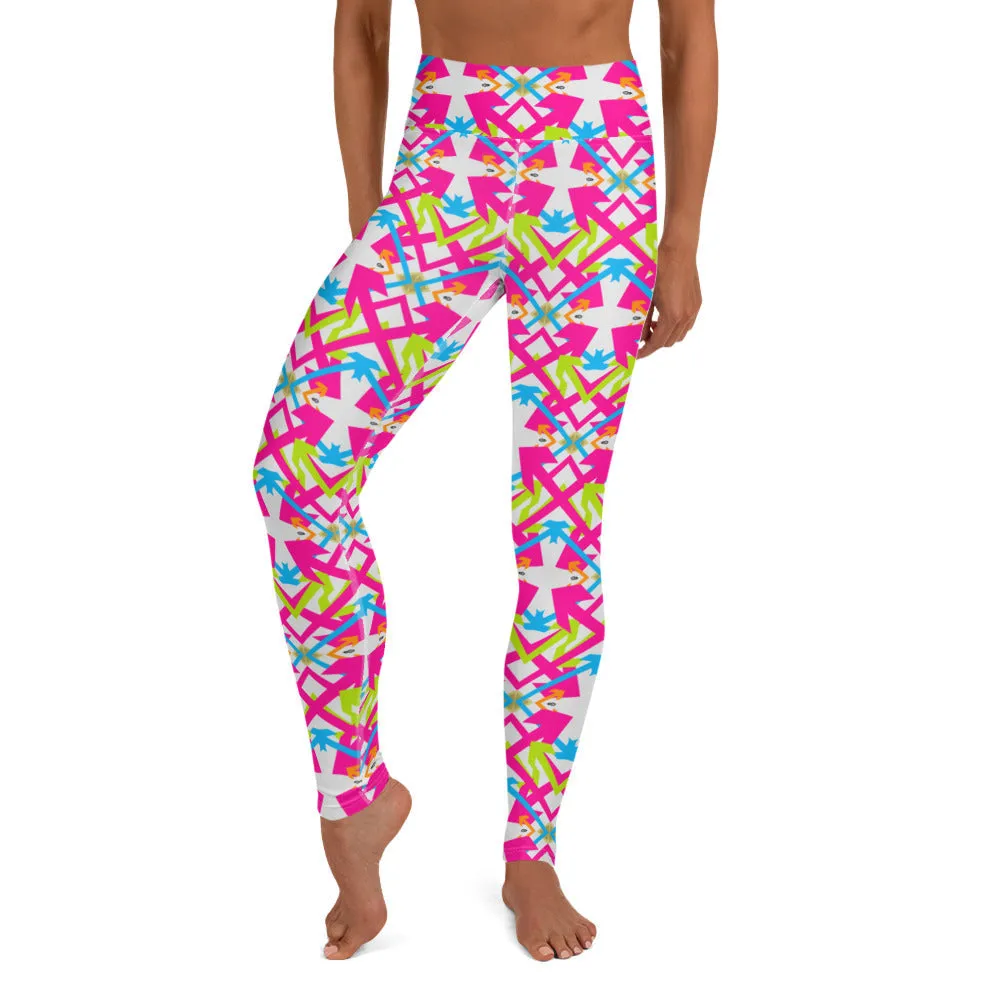 Unique Design Arrows Yoga Leggings  |  Active Lifestyle