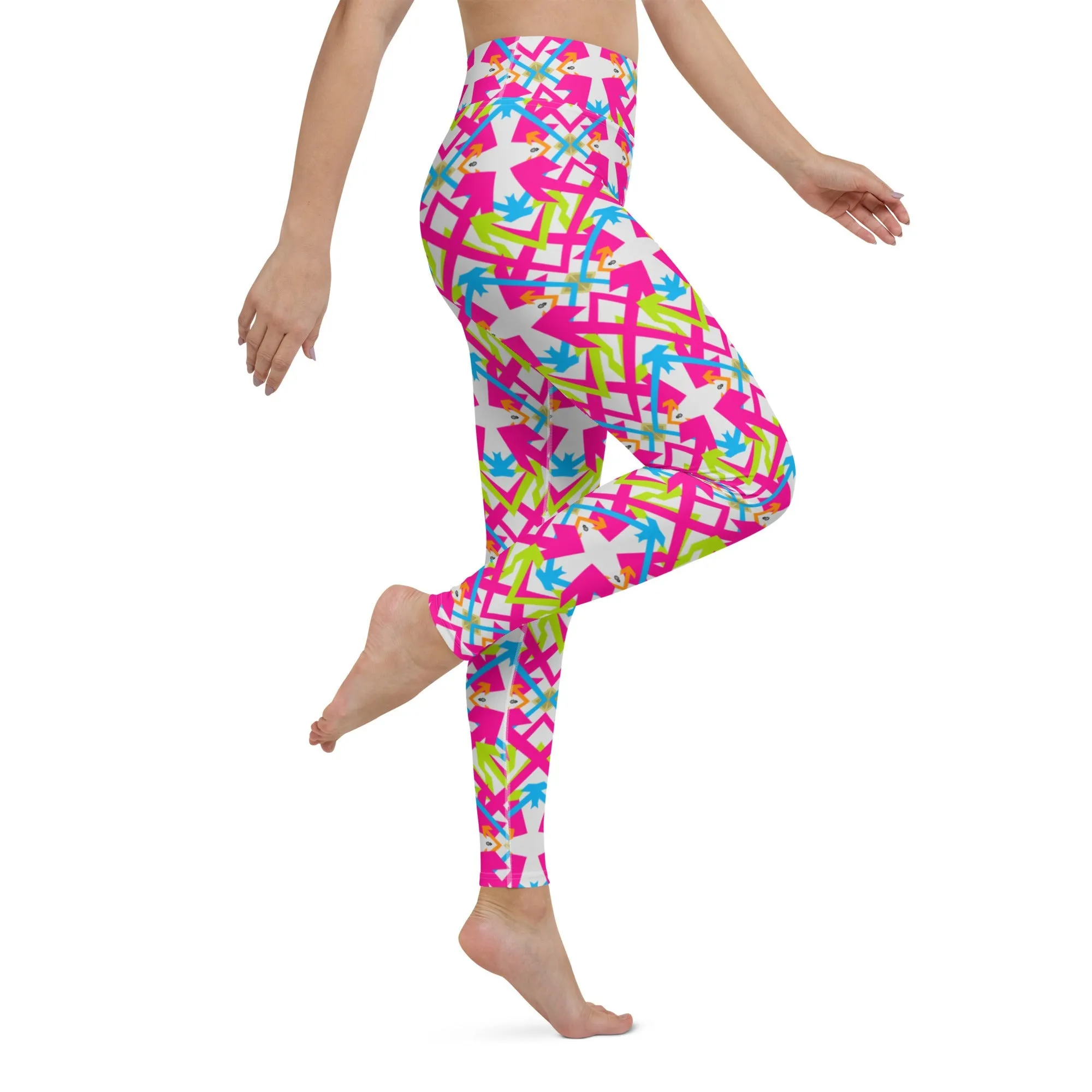 Unique Design Arrows Yoga Leggings  |  Active Lifestyle