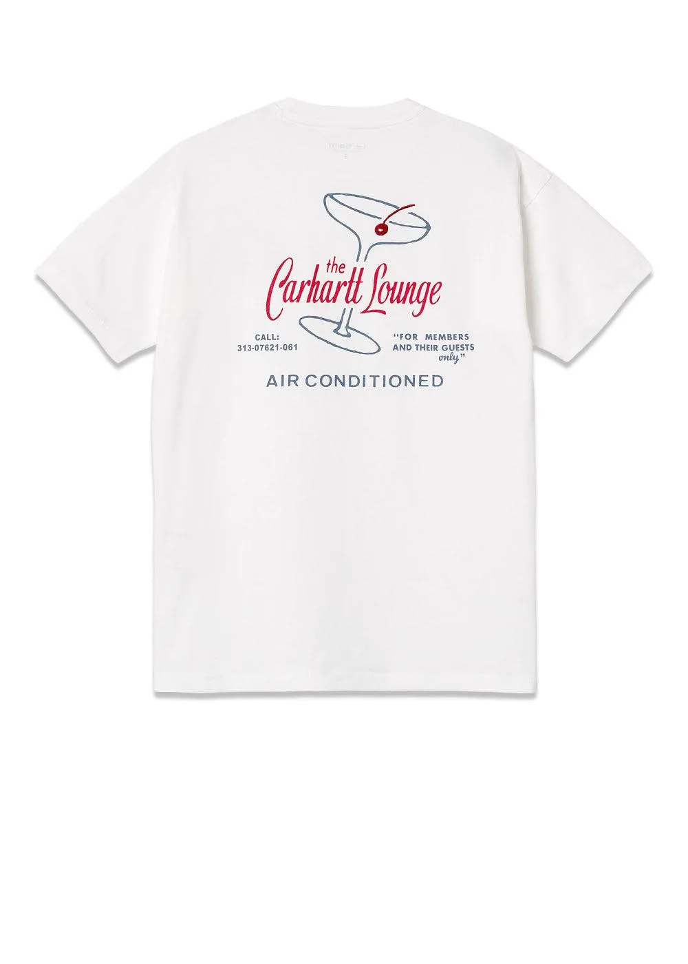 W' S/S Carhartt Lounge T-Shirt - White