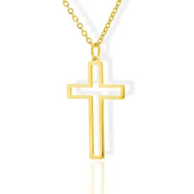 Women's Christian Necklace <br> Hollowed